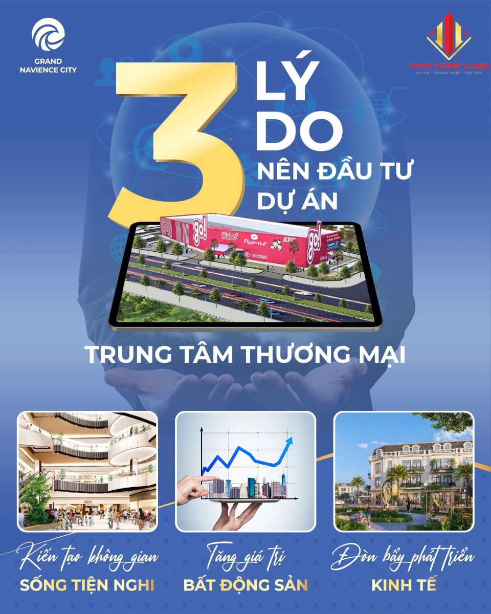 3 lý do đàu tư Grand Vavience City