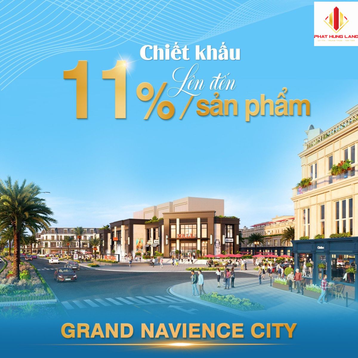 Chương trình chiết khấu  DỰ ÁN GRAND NAVIENCE CITY - TAM QUAN