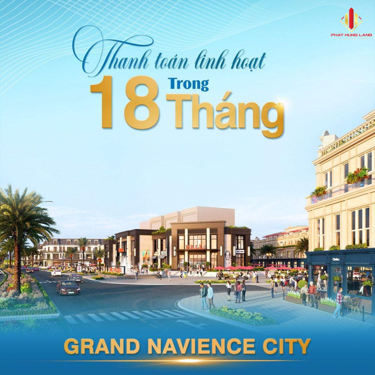 Suất đầu tư  DỰ ÁN GRAND NAVIENCE CITY - TAM QUAN