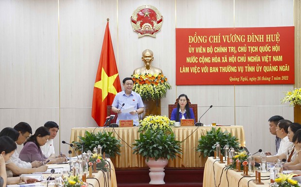 Quảng Ngãi-Chủ tịch quốc hội Vương Đình Huệ-Phát Hưngland